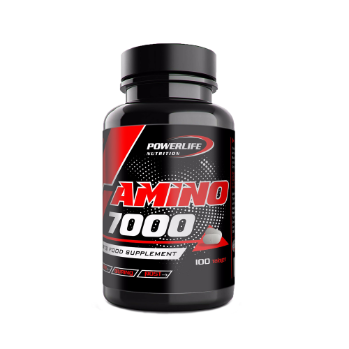 Powerlife Amino 7000 - 100 Tablet Amino Asit 