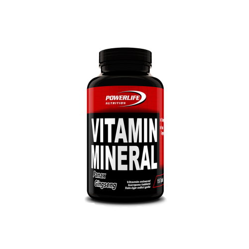 Powerlife Vitamin Mineral 150 Tablet Panax Ginseng 
