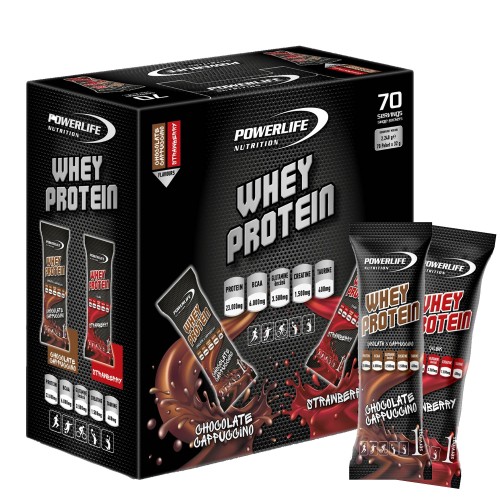 Powerlife Whey Protein 70 Servis Çilek & Çikolata Aromalı